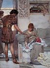 A Silent Greeting by Sir Lawrence Alma-Tadema